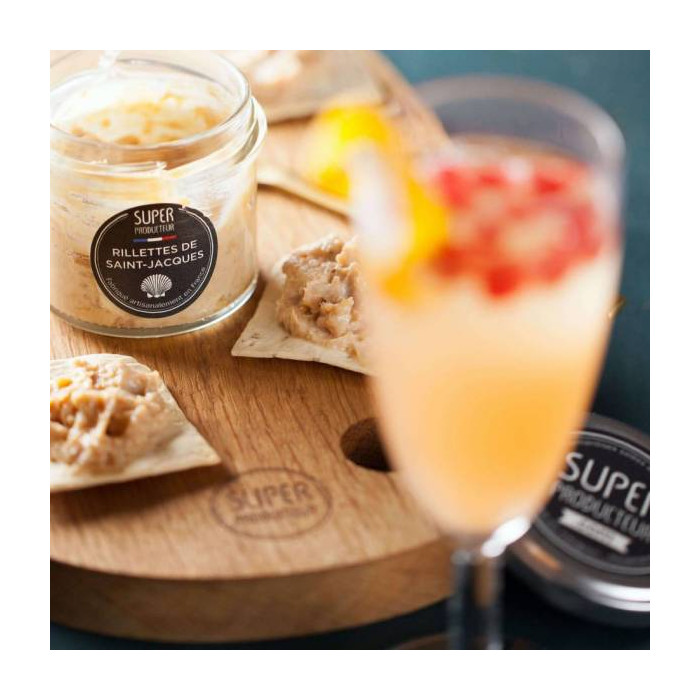 Rillettes de Saint-Jacques 90g Rillettes de Saint-Jacques 90g