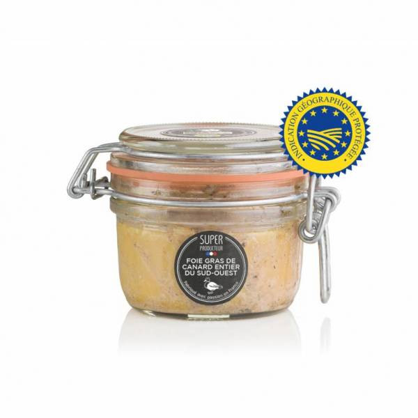 Foie Gras de Canard Entier du Sud-Ouest IGP 120g Foie Gras de Canard Entier du Sud-Ouest IGP 120g