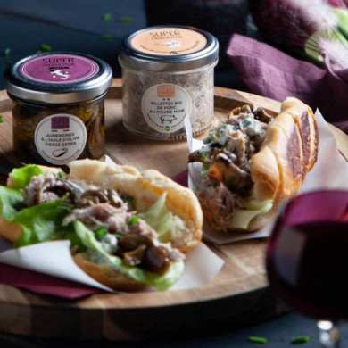 Organic Pork Rillettes with Black Pepper - 85g