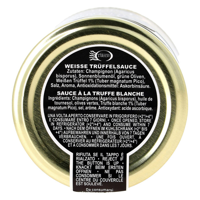 White Truffle Sauce - 170g White Truffle Sauce - 170g