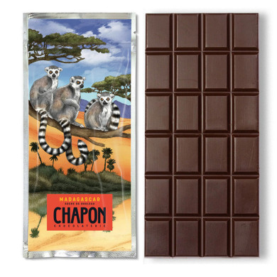 Chocolat noir 78% Madagascar au sucre de bouleau (index glycemique bas)