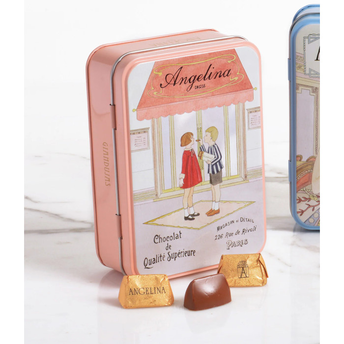Illustrated box of mini Giandujas 100g