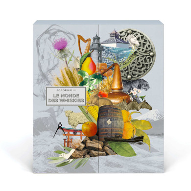 CALENDRIER DE L'AVENT Le Monde des Whiskies Coffret 24 x 2cl Foundations