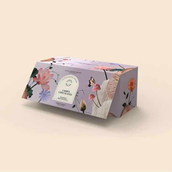 Coffret Botanique - 20 Carrés Chocolatés Coffret Botanique - 20 Carrés Chocolatés