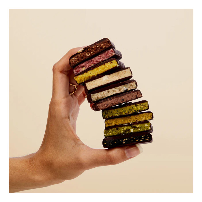 Coffret Botanique - 20 Carrés Chocolatés Coffret Botanique - 20 Carrés Chocolatés