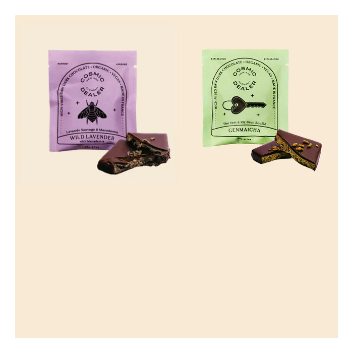 Coffret Botanique - 20 Carrés Chocolatés Coffret Botanique - 20 Carrés Chocolatés