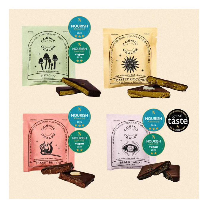 Coffret Botanique - 20 Carrés Chocolatés Coffret Botanique - 20 Carrés Chocolatés