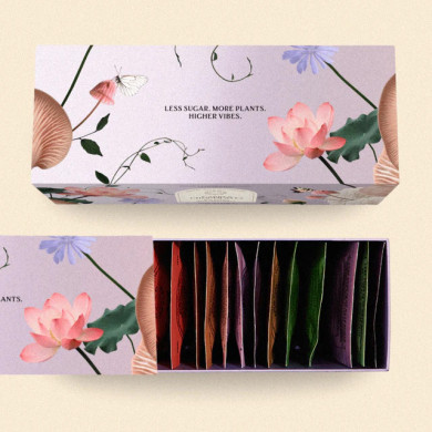 Coffret Botanique - 20 Carrés Chocolatés