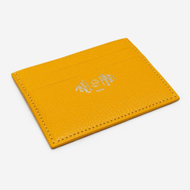 Porte-cartes Pop 3C Toile enduite - Poppy int. Mimosa Porte-cartes Pop 3C Toile enduite - Poppy int. Mimosa