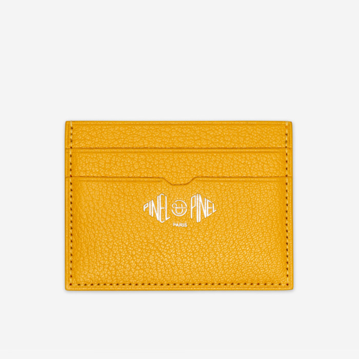 Porte-cartes Pop 3C Toile enduite - Poppy int. Mimosa