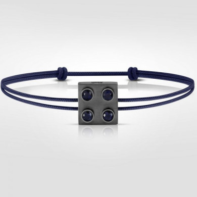 Bracelet Pure Icon 4 plots saphir Bracelet Pure Icon 4 plots saphir