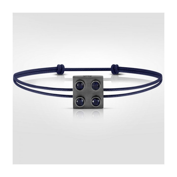 Bracelet Pure Icon 4 plots saphir