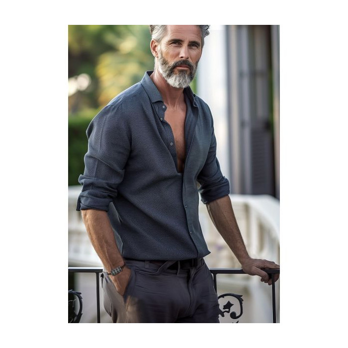 Bracelet Pure Icon 8 plots Or 18cts & diamants noirs