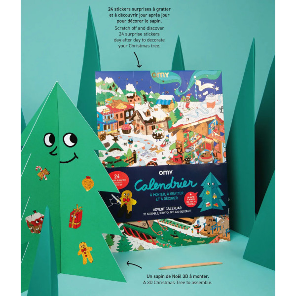 Calendrier de l'Avent - Omy Calendrier de l'Avent - Omy