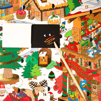 Calendrier de l'Avent - Omy