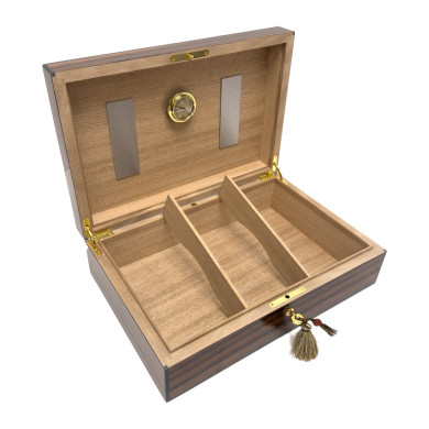 Coffret 110 cigares en ébène de Madagascar