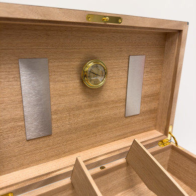 Coffret 110 cigares en ébène de Madagascar