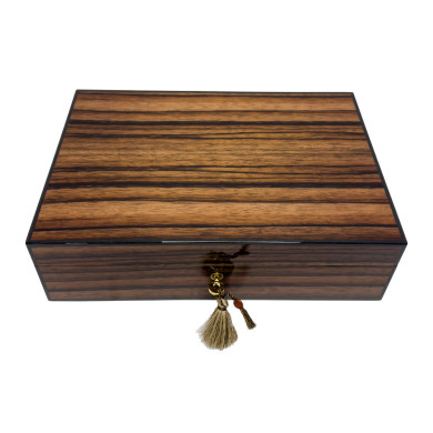 Coffret 110 cigares en ébène de Madagascar