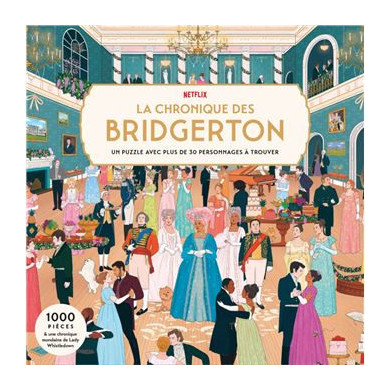 La chronique des Bridgerton : puzzle avec plus de 30 personnages à trouver (1000 pièces) La chronique des Bridgerton : puzzle avec plus de 30 personnages à trouver (1000 pièces)
