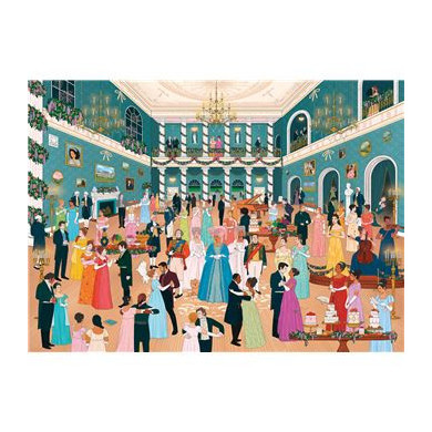 La chronique des Bridgerton : puzzle avec plus de 30 personnages à trouver (1000 pièces) La chronique des Bridgerton : puzzle avec plus de 30 personnages à trouver (1000 pièces)