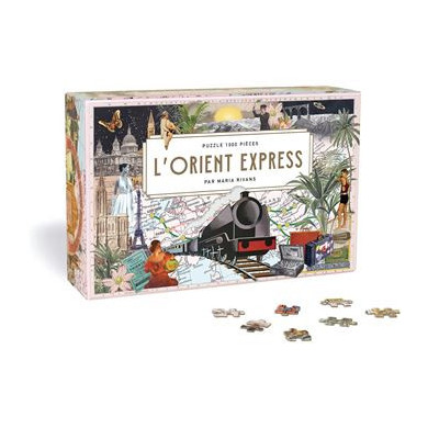 L'Orient Express : puzzle 1000 pièces L'Orient Express : puzzle 1000 pièces