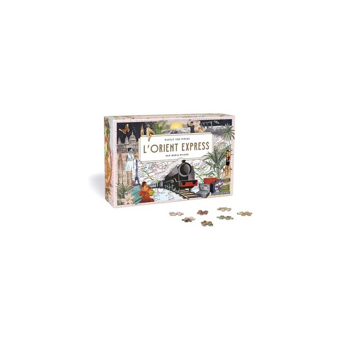L'Orient Express : puzzle 1000 pièces L'Orient Express : puzzle 1000 pièces