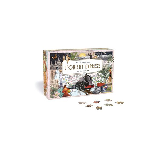 L'Orient Express : puzzle 1000 pièces L'Orient Express : puzzle 1000 pièces