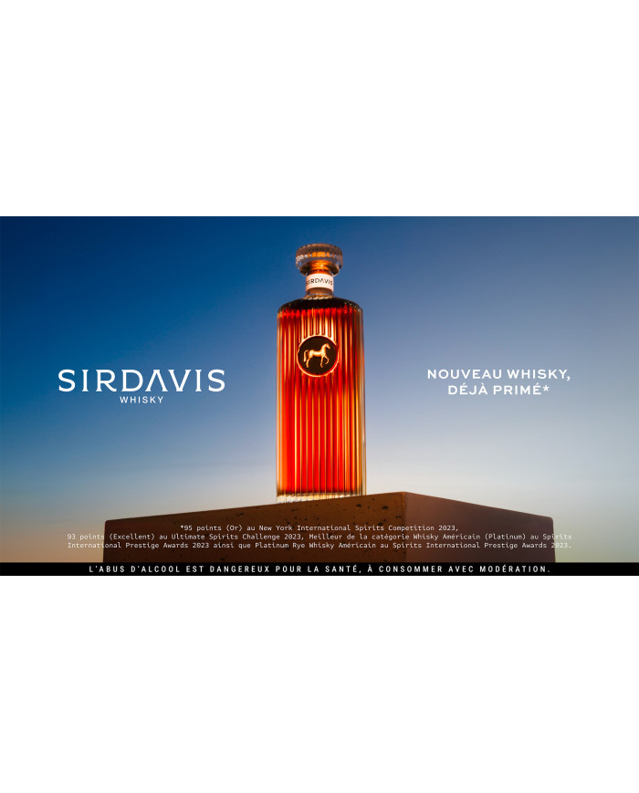 SirDavis Rye Whisky 44% 70cl