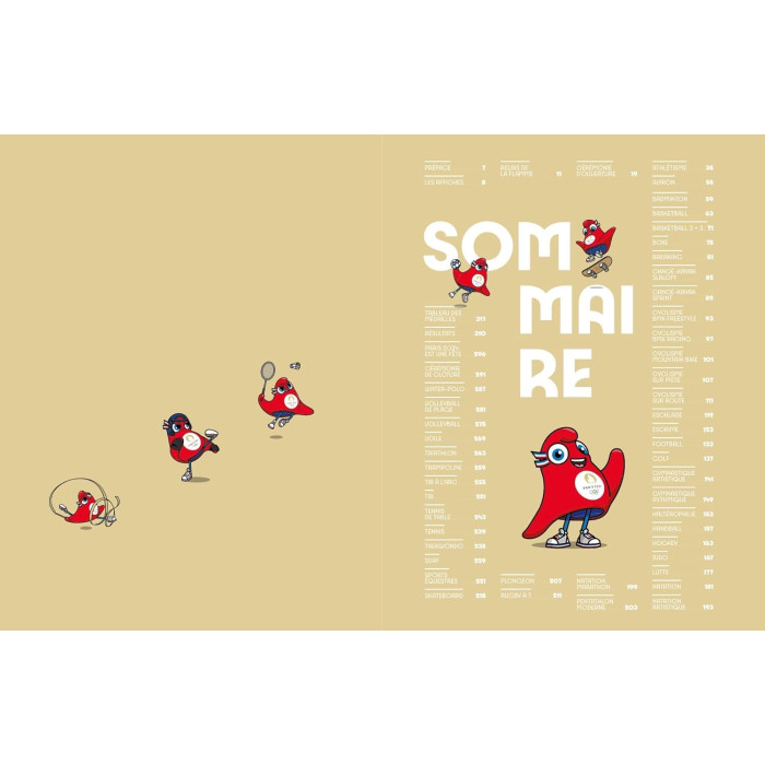 Paris 2024 : le livre officiel des Jeux Olympiques Paris 2024 : le livre officiel des Jeux Olympiques