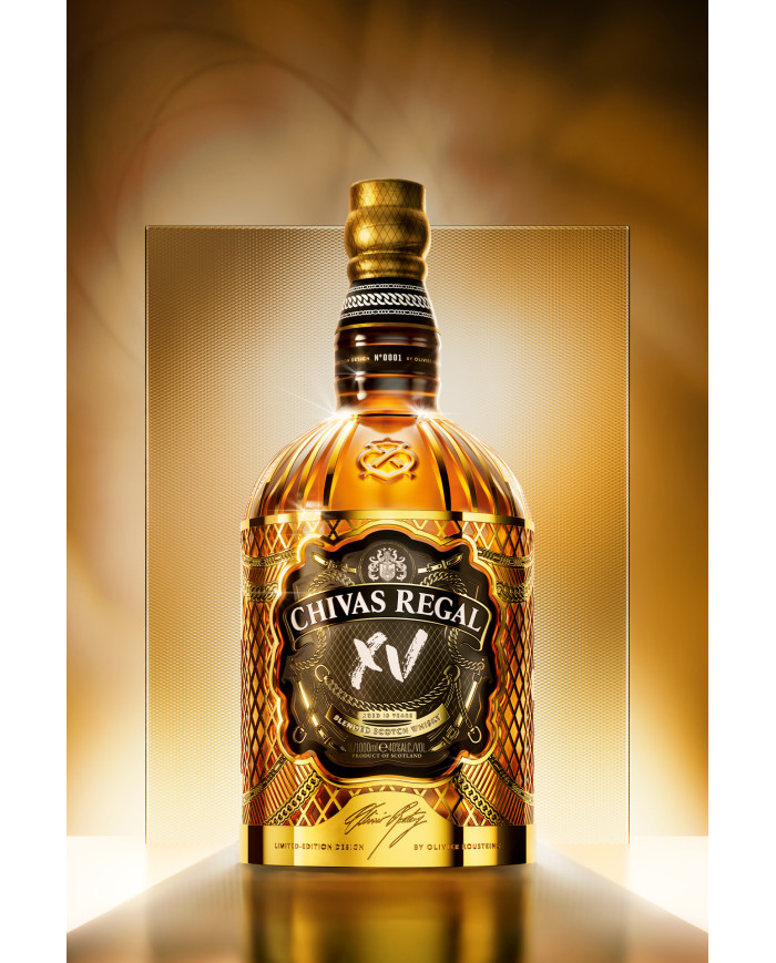 Chivas XV Edition limitée Collector Olivier Rousteing - 1L