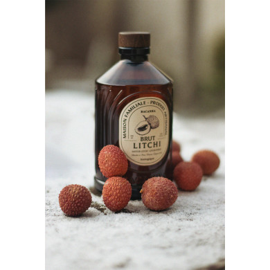 Sirop Saveur Litchi Brut - Biologique - 400ml