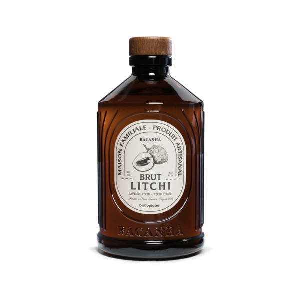 Sirop Saveur Litchi Brut - Biologique - 400ml Sirop Saveur Litchi Brut - Biologique - 400ml