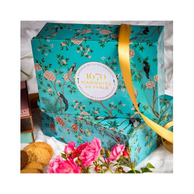 Coffret de biscuits Jardin de Paradis 300g Coffret de biscuits Jardin de Paradis 300g