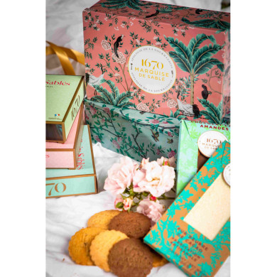 Coffret de biscuits La Palmeraie 300g Coffret de biscuits La Palmeraie 300g