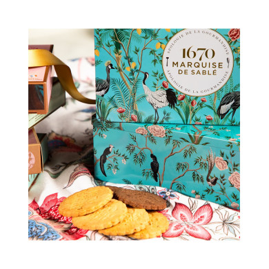 Coffret de biscuits Invitation au Voyage 300g Coffret de biscuits Invitation au Voyage 300g