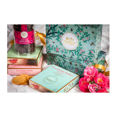 Coffret de biscuits Dans un Jardin 300g Coffret de biscuits Dans un Jardin 300g