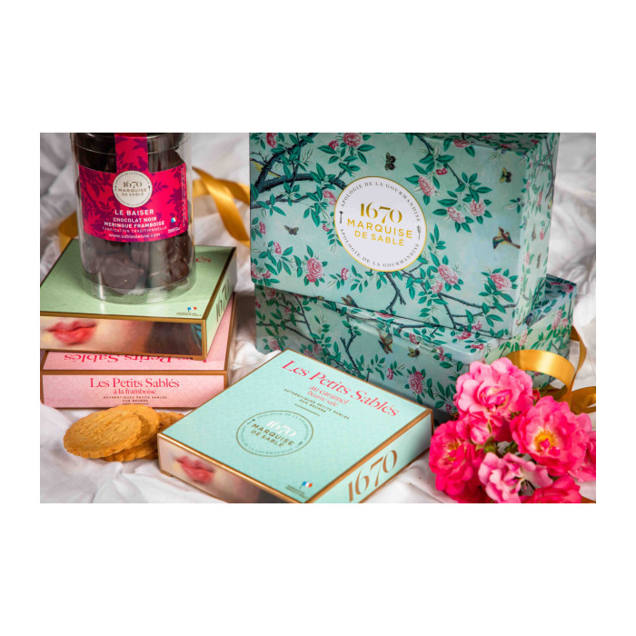 Coffret de biscuits Dans un Jardin 300g Coffret de biscuits Dans un Jardin 300g