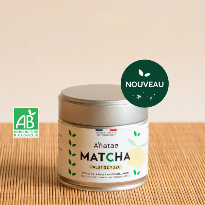 Thé Matcha Prestige Yuzu bio 30g Thé Matcha Prestige Yuzu bio 30g