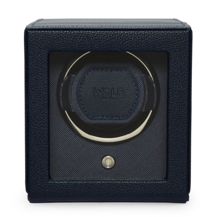 Cub Single Watch Winder brown with Cover Cub Single Watch Winder brown with Cover