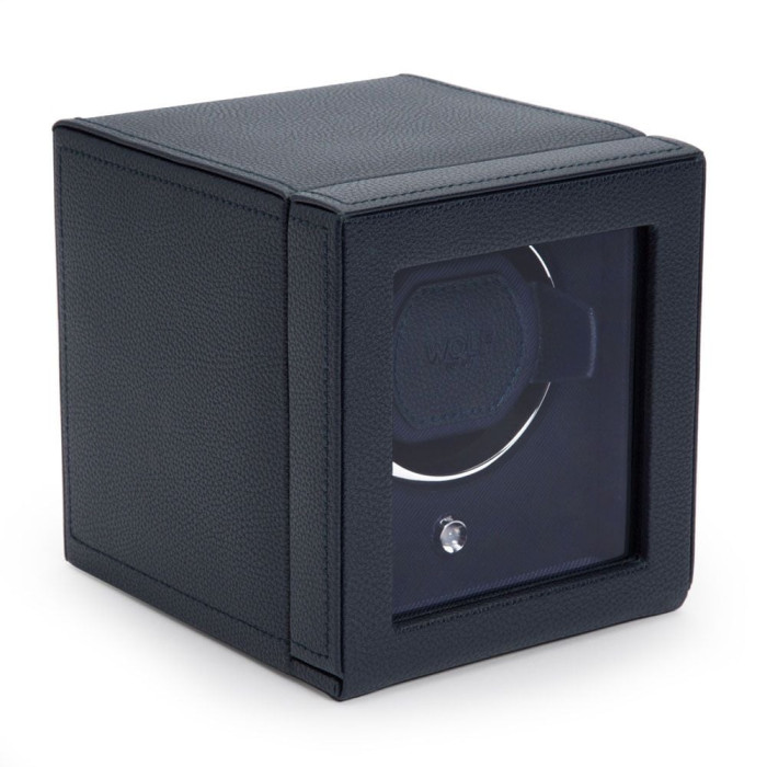 Cub Single Watch Winder brown with Cover Cub Single Watch Winder brown with Cover