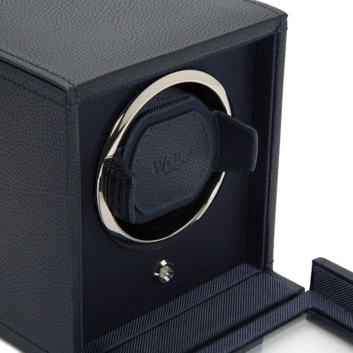 Cub Single Watch Winder brown with Cover Cub Single Watch Winder brown with Cover