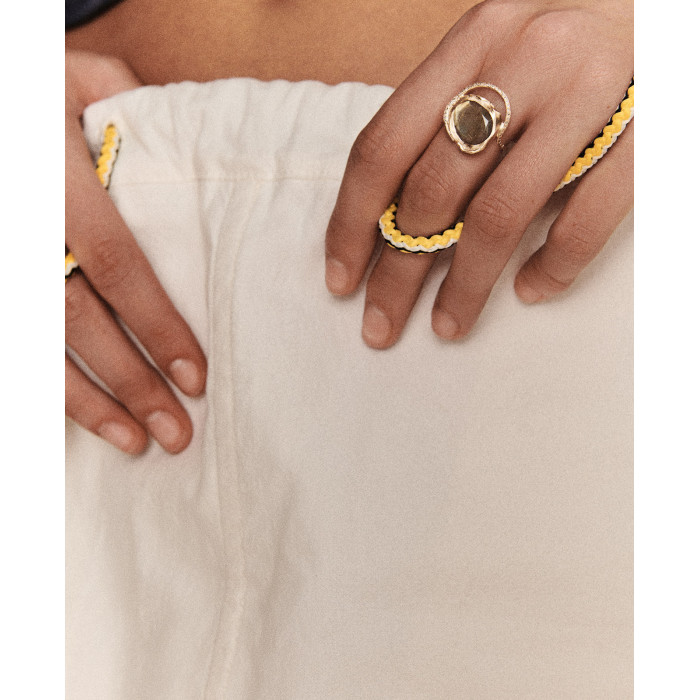 Bague gaia labradorite - taille 52