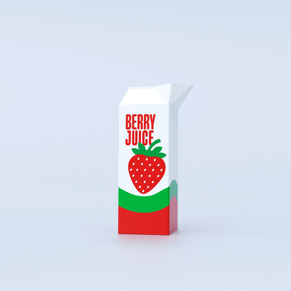 Vase Strawberry Juice - Fluid Market Vase Strawberry Juice - Fluid Market