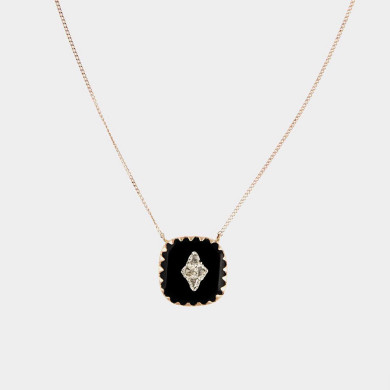 Collier pierrot n°2 noir Collier pierrot n°2 noir