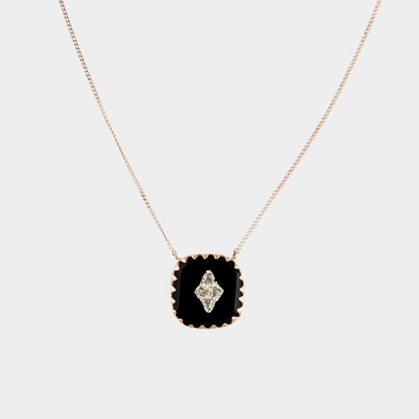 Collier pierrot n°2 noir Collier pierrot n°2 noir