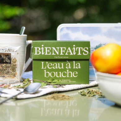 L'eau à la bouche - facilite la digestion