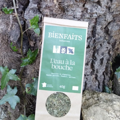 L'eau à la bouche - facilite la digestion