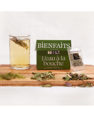 L'eau à la bouche - facilite la digestion