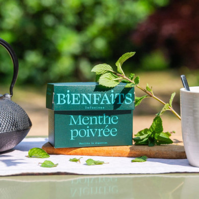 Menthe poivrée - facilite la digestion