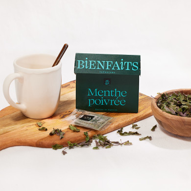 Menthe poivrée - facilite la digestion